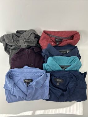 Nordstrom Men’s Shop 7 Polos Wardrobe Large